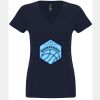 N6480 - Next Level Ladies' Sueded V-Neck T-Shirt Thumbnail