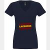 N6480 - Next Level Ladies' Sueded V-Neck T-Shirt Thumbnail