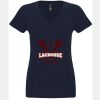 N6480 - Next Level Ladies' Sueded V-Neck T-Shirt Thumbnail