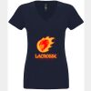 N6480 - Next Level Ladies' Sueded V-Neck T-Shirt Thumbnail