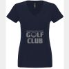 N6480 - Next Level Ladies' Sueded V-Neck T-Shirt Thumbnail