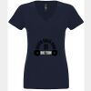 N6480 - Next Level Ladies' Sueded V-Neck T-Shirt Thumbnail