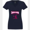 N6480 - Next Level Ladies' Sueded V-Neck T-Shirt Thumbnail