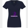 N6480 - Next Level Ladies' Sueded V-Neck T-Shirt Thumbnail